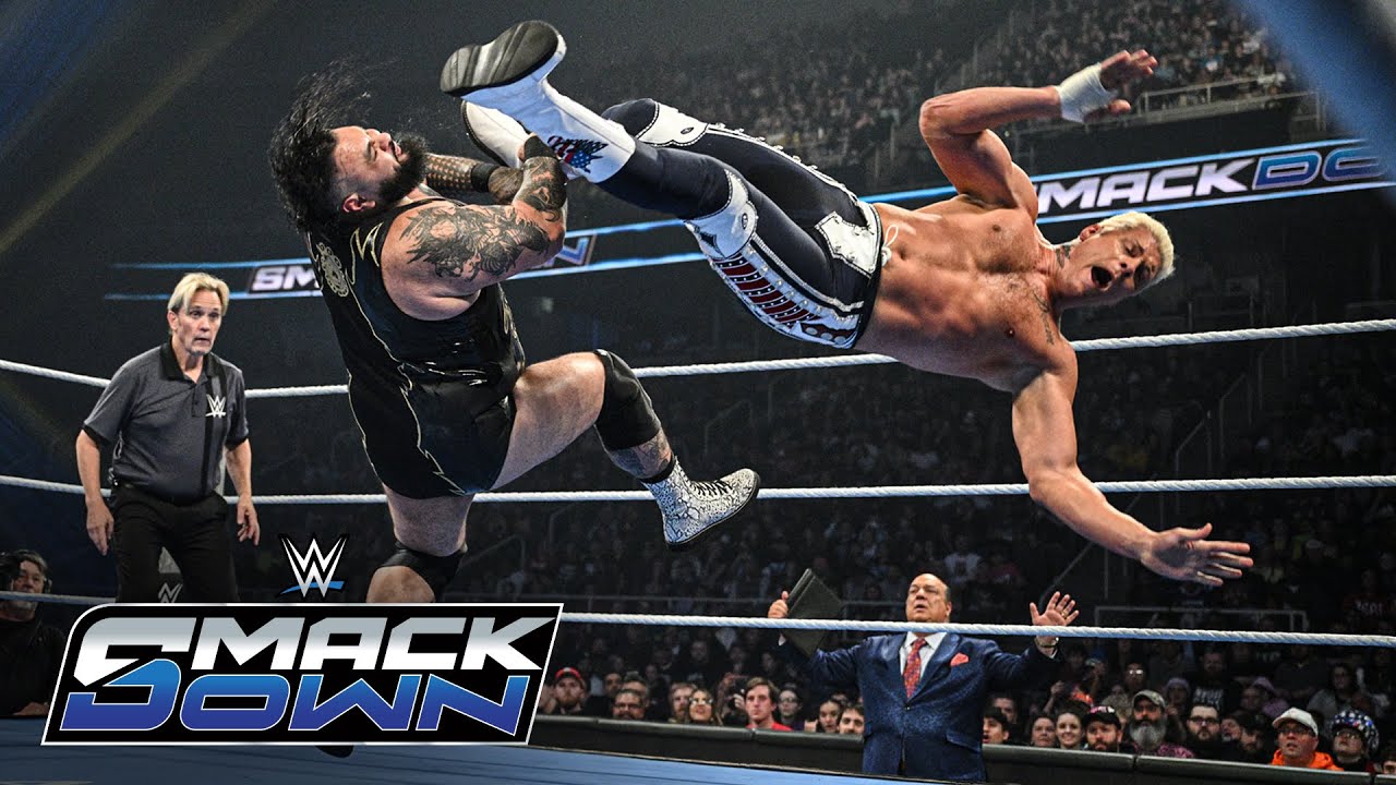 FULL MATCH: Cody Rhodes vs. Bronson Reed | Undisputed WWE Title Match: SmackDown highlights