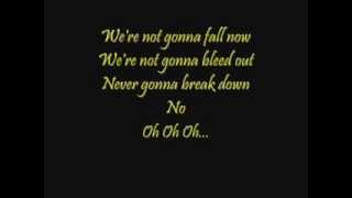 Daughtry - We&#39;re Not Gonna Fall Lyrics