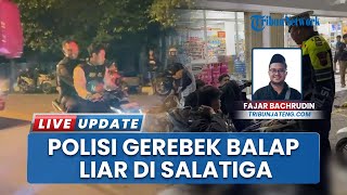 Aksi Unik Polisi: Gerebek Balap Liar Salatiga, Polisi Bonceng Motor Joki Agar Tak Kabur