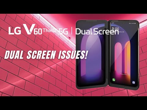Dual Screen Issue | LG V60 ThinQ