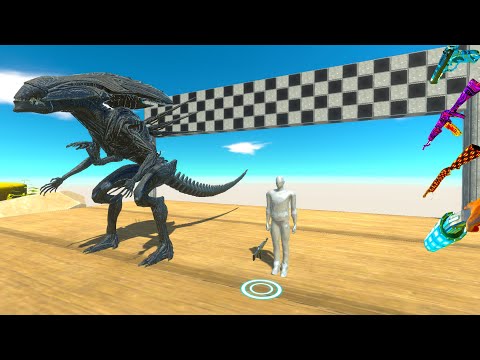 XENOMORPH and FPS AVATAR RESCUE MISSION DEATH RUN - ARBS