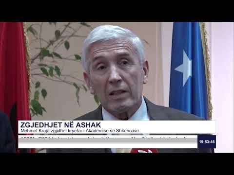 Mehmet Kraja zgjidhet kryetar i Akademisë së Shkencave