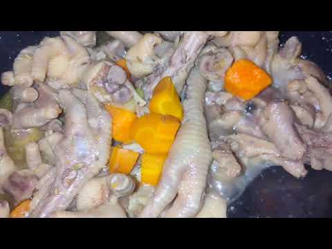 Chicken Feet Soup in Belize Vlog 97%Delish #viralvideo #travel #vacation #food