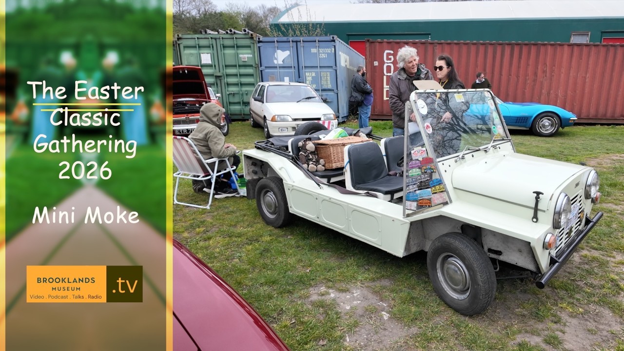 Brooklands Easter Classic Gathering 2026. The Mini Moke