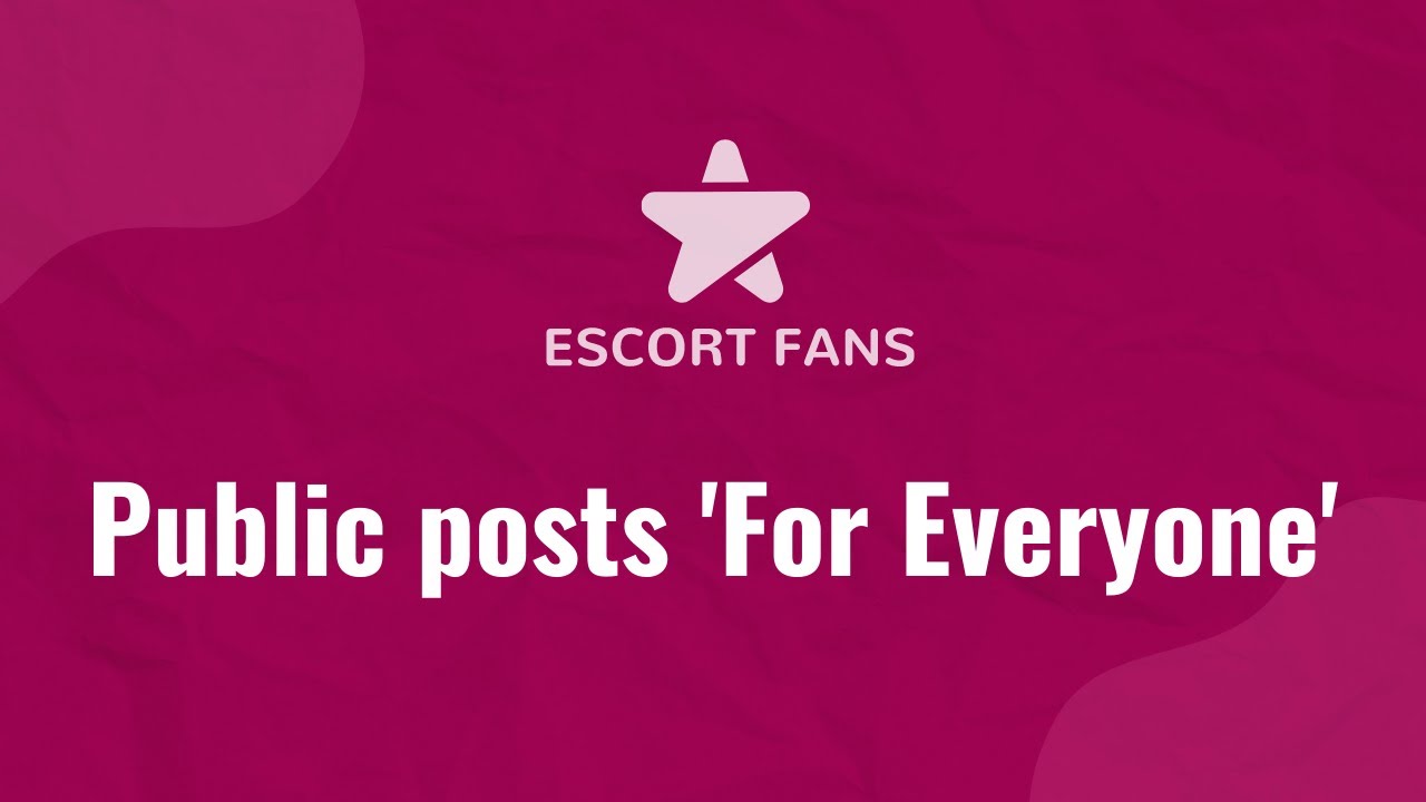 Public posts 'For Everyone'