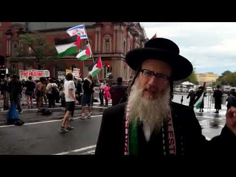 Video Thumbnail: Protesters rally against Netanyahu's Washington visit