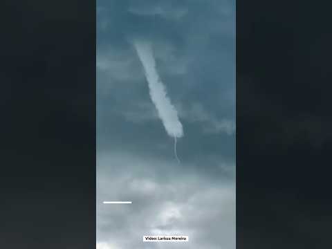 Nuvem Funil é registrada em Santo Antônio do Caiuá