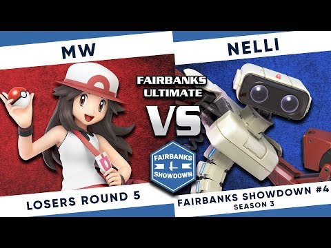 Fairbanks Showdown #4: MW (Pokemon Trainer) vs Nelli (ROB) - SSBU Losers R5