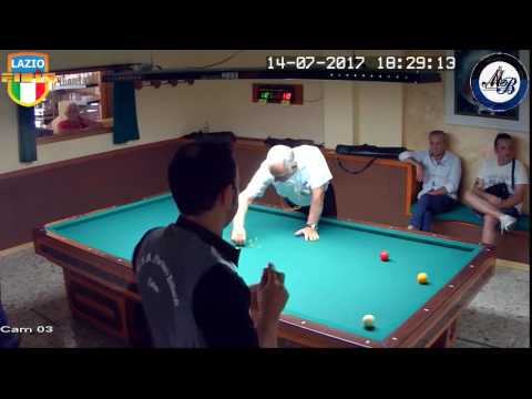 Incelli vs Martino - Gara Regionale Handicap 1/2/3Cat CSB Martino's Billiards(LT) 13/16Lug2017