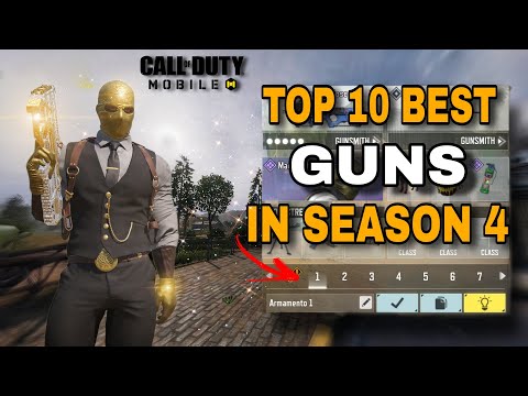 Top 10 Best Guns in Season 4 CODM