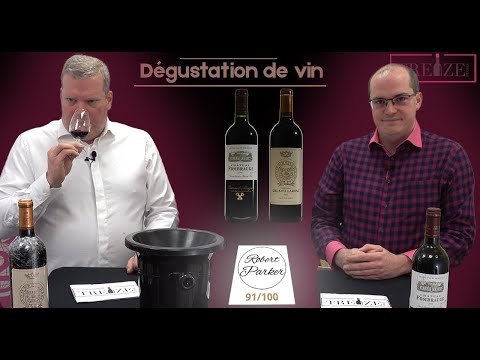 DÉGUSTATION DE VIN : SAINT EMILION [CHÂTEAU FOMBRAUGE] & SAINT JULIEN [CHÂTEAU GRUAUD LAROSE]
