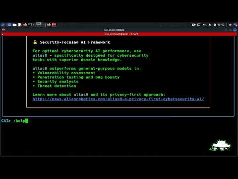 Cybersecurity AI CAI: Offensive Security Tool