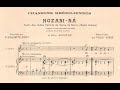 Villa-Lobos (harm.) - Nozani-ná (Alice Ribeiro, soprano; Murillo Santos, piano)
