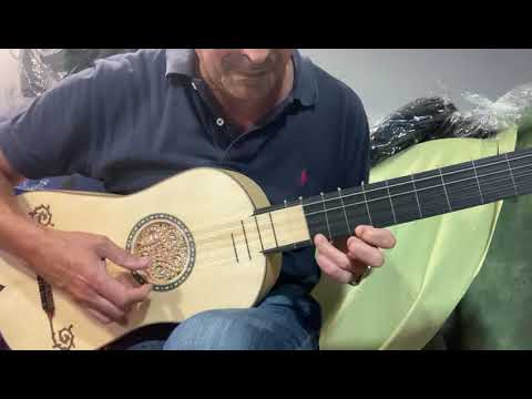 Antonio Stradivari 1679 barroque guitar 2023 by Miguel Dominguez - sweet and authentic sound