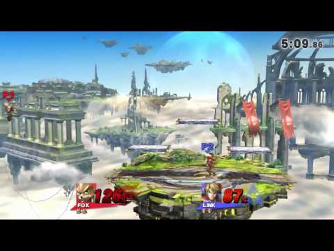 U of R Smash Club #2 Wii U Singles: B-Cash(Link) vs Leviathan(Fox)