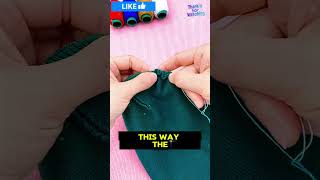 Old Shirt Sleeves Turn Them Into This Amazing DIY Hat. #fashiontips #sewing #lifehacktips #styletips