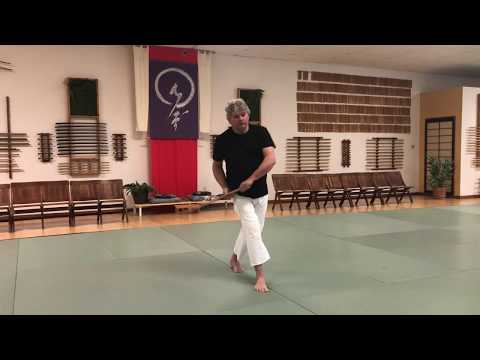 Aiki-ken - 11th Suburi (Aikido bokken)