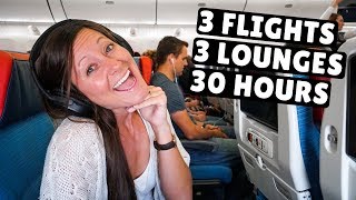 30+ HOURS in Turkish Airlines Economy Class | Kyrgyzstan to Texas - YouTube