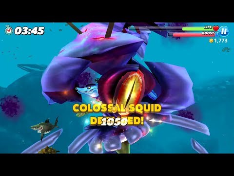 Turn the Squid into Colossal Calamari (Mr Snappy vs Colossal Squid) Live Contest - HSW