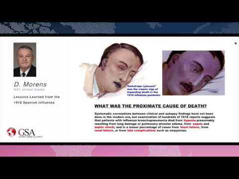 1st WSC - Lessons Learned from the 1918 Spanish Influenza by David Morens
