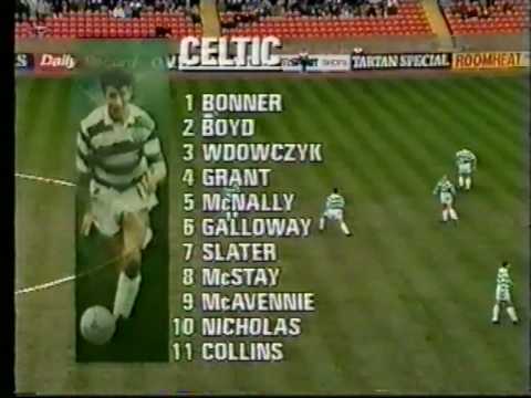 Dundee United v Celtic, 27th March 1993