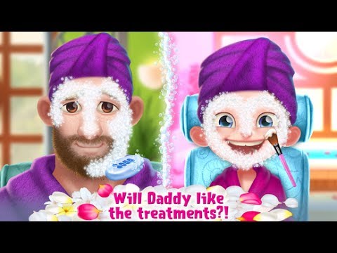 Spa Day with Daddy - Makeover Soapy Adventure ► Gameplay IOS & Android