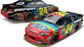 Reviving the Classics: Jeff Gordon Fans & Axalta UNITE: Revive the Flames & Rainbow/Flames Collage