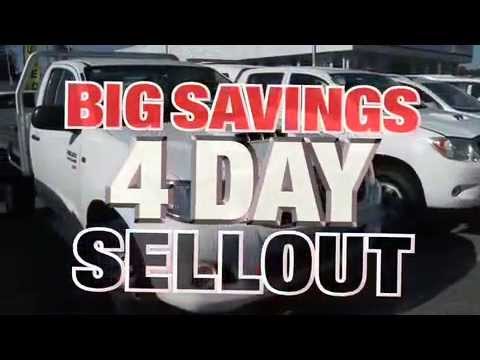 4 Day Used Car Clearout Commercial Jan 15