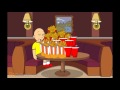 Caillou Gets Fat At Popeyes And Gets Grounded