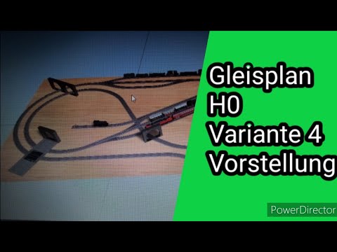 Gleisplan H0 Variante 4 Vorstellung K Modellbahn