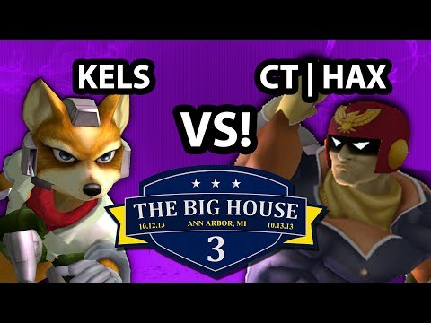 The Big House 3 - Kels (Fox) Vs. Hax (Captain Falcon) - Pools Round 2 - SSBM