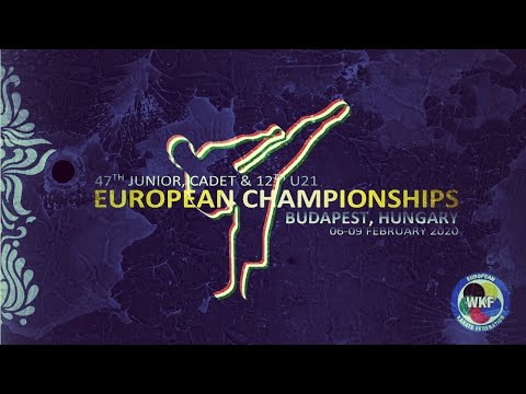 WKF KARATE 2020 BUDAPEST - DAY 3 - FINALS - Live Stream