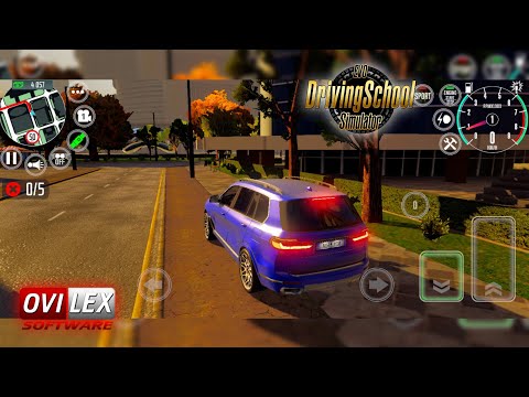 Driving School Simulator: EVO - GamePlay #4 BMW X7 M60i (Android & iOS)