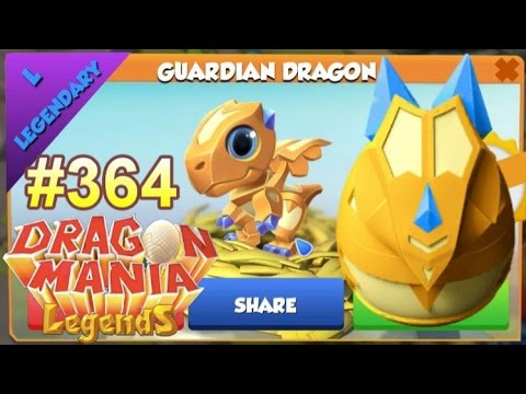 LEGENDARY GUARDIAN DRAGON HATCHING! - Dragon Mania Legends #364