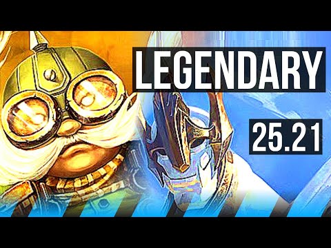 CORKI vs GALIO (MID) | Legendary | KR Diamond | 25.21