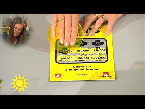 Trissvinnaren: "Nästan ingen vet att jag är här" - Nyhetsmorgon (TV4)