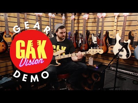 GAK DEMO : Fender 2016 Deluxe Active Jazz Bass