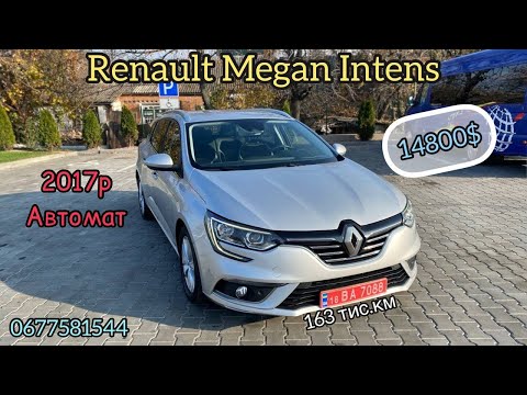 Renault Megan4 Intens, 2017g,1.5dci, K9K,Automat EDC,163km