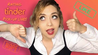 RATING TINDER PICK-UP LINES!