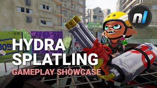 Splatoon Hydra Splatling Wii U Gameplay Showcase 60fps