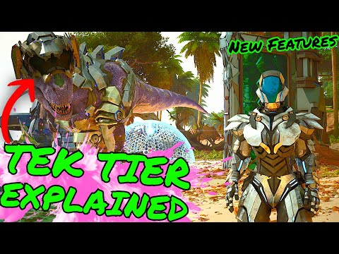 TEK TIER Guide For Ark Survival Ascended!! New Features, New Structures, and New Abilities!!!