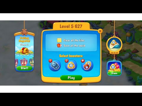 @Many-games , Fishdom , level 5627