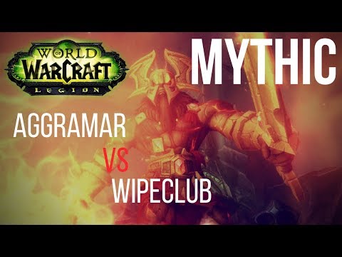 Aggramar Mythic Ret Paladin + Fury Warrior POV, WIPECLUB