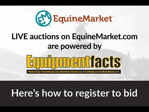 Register To Bid On EquipmentFacts.com