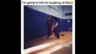 Fat guy falling meme
