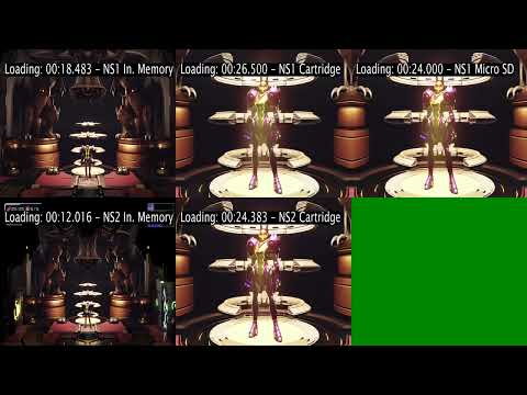 Metroid Dread - Nintendo Switch 2 Back Compat vs Nintendo Switch 1 - Loading Times