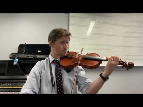 Eventide Violin 1 By William Henry Monk : arr  Michael Kamuf