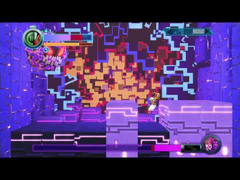 Mighty No. 9 Ray Expansion DLC (Wii U) Walkthrough Pt.12 (Battle Colosseum)