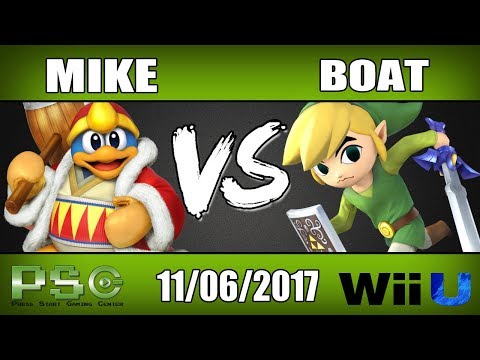 Mike (King Dedede) vs Boat (Toon Link) - Wii U PSG S4M
