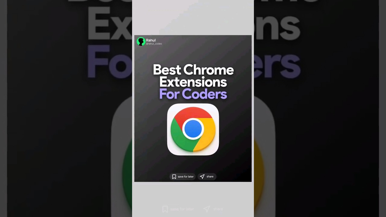 Best Chrome Extensions For Coders